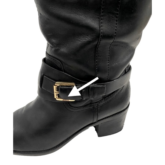 Ralph Lauren Charleen Leather Riding Boots Size 7 - Picture 5 of 6